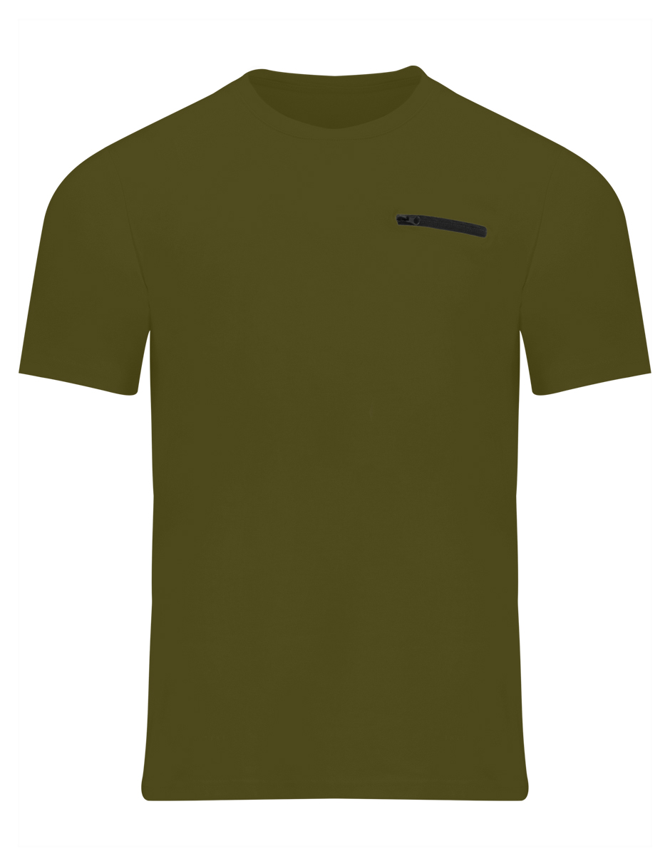 Foto 5 pulgar | Playera Basica Roosevelt Tish-le2506 Militar