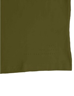 Foto 5 | Playera Basica Roosevelt Tish-le2506 Militar