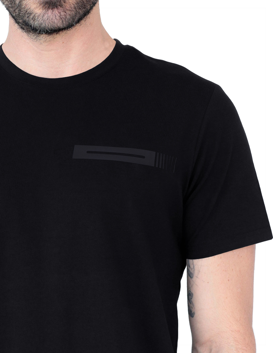 Foto 4 pulgar | Playera Hombre Tish-le2511 Roosevelt Negro