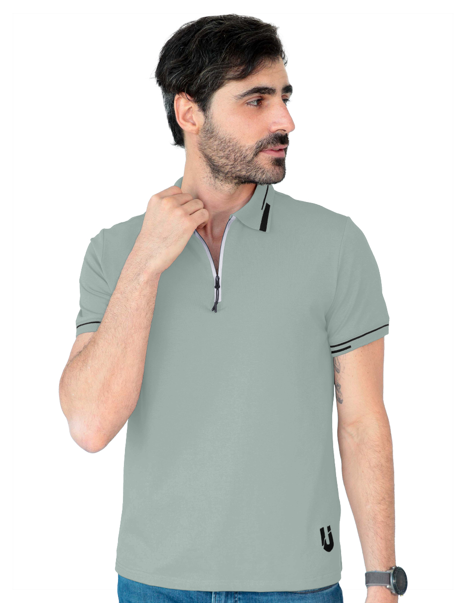 Playera Hombre Roosevelt George-le2442 Verde Claro