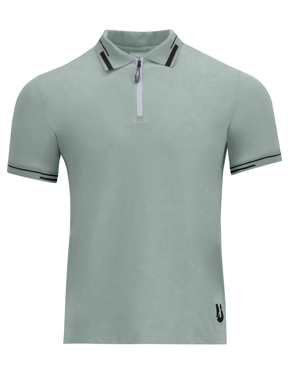 Foto 4 pulgar | Playera Hombre Roosevelt George-le2442 Verde Claro