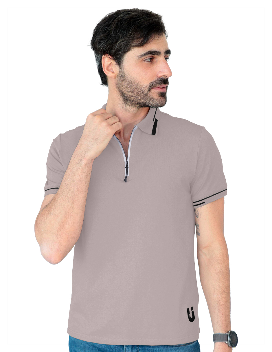 Playera Hombre Roosevelt George-le2442 Taupe