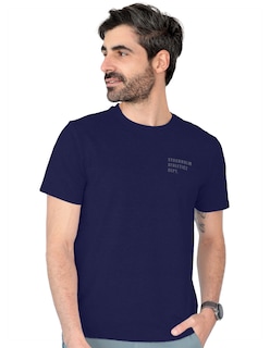 Foto 1 | Playera Caballero Tish-le2510 Roosevelt Azul Marino