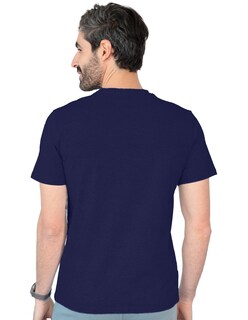 Foto 4 | Playera Caballero Tish-le2510 Roosevelt Azul Marino