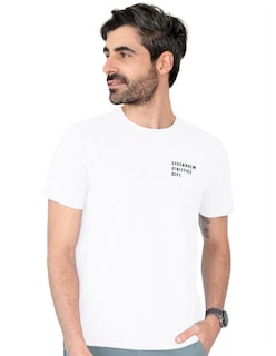 Foto 1 | Playera Caballero Tish-le2510 Roosevelt Blanco