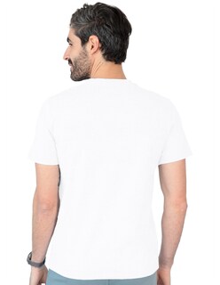 Foto 4 | Playera Caballero Tish-le2510 Roosevelt Blanco