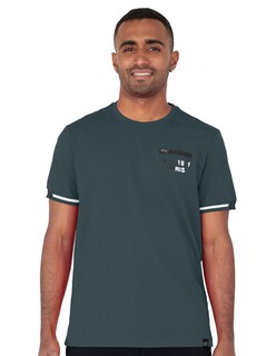 Foto 1 | Playera Hombre Roosevelt Tish-le2507 Gris Obscuro
