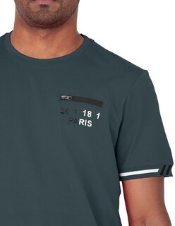 Foto 3 | Playera Hombre Roosevelt Tish-le2507 Gris Obscuro