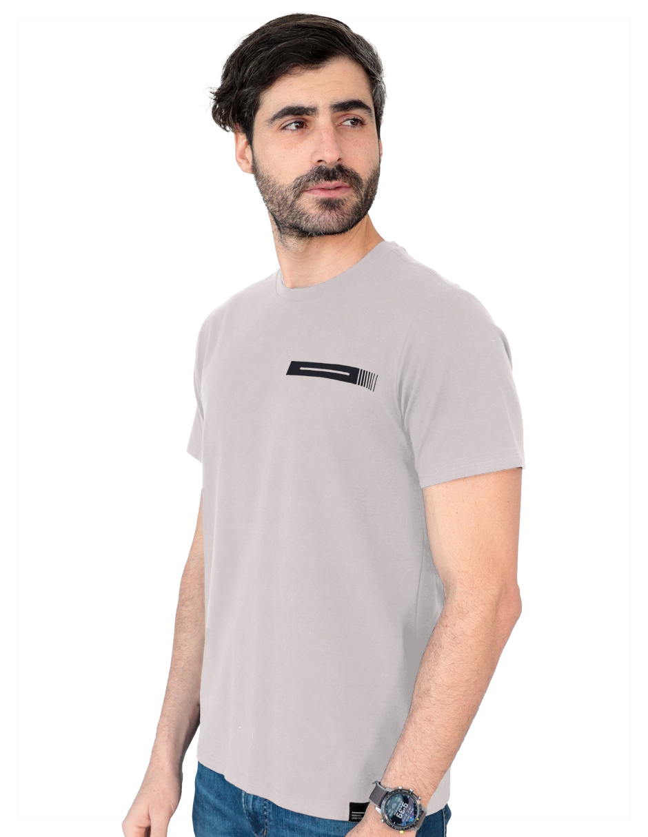 Foto 2 | Playera Hombre Tish-le2511 Roosevelt Café