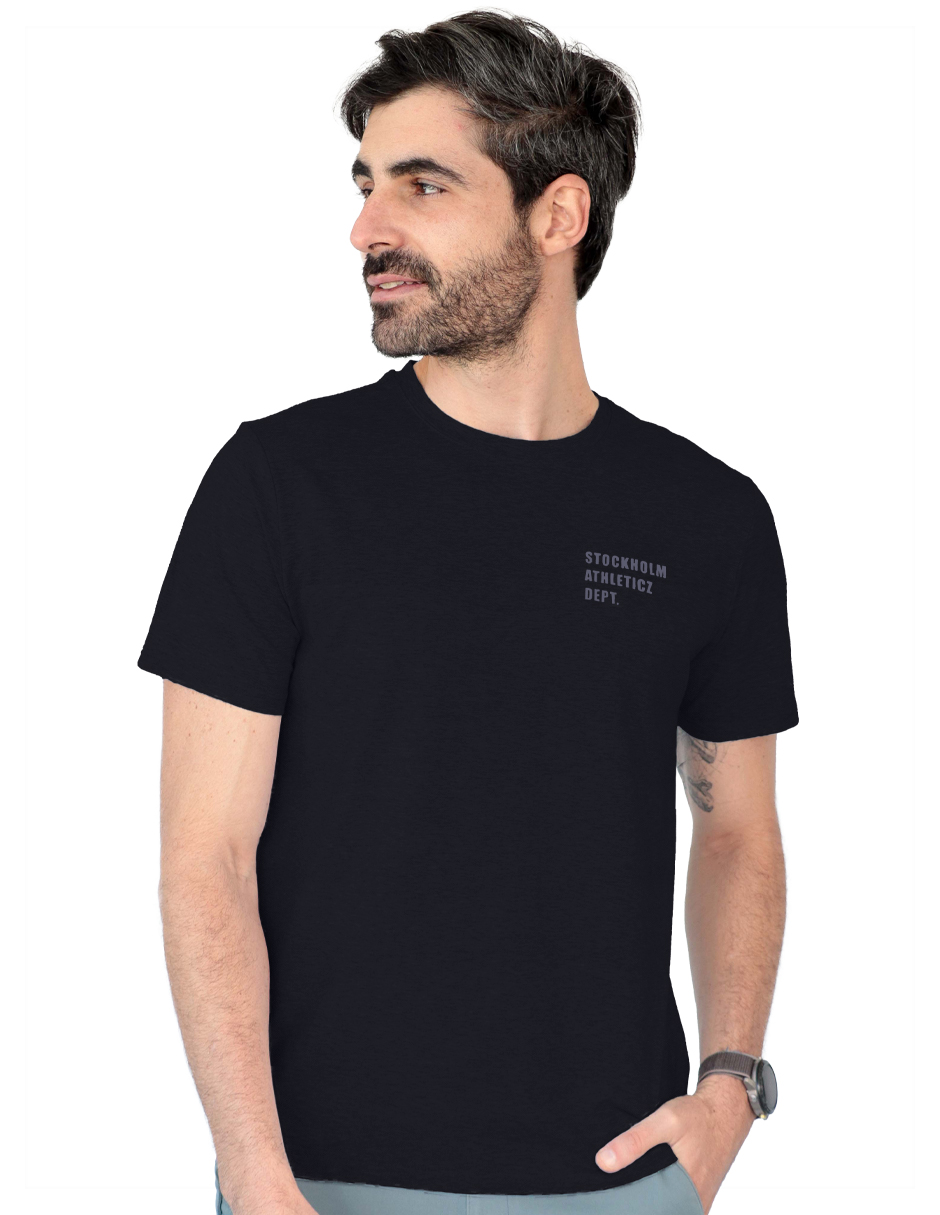 Playera Caballero Tish-le2510 Roosevelt Negro