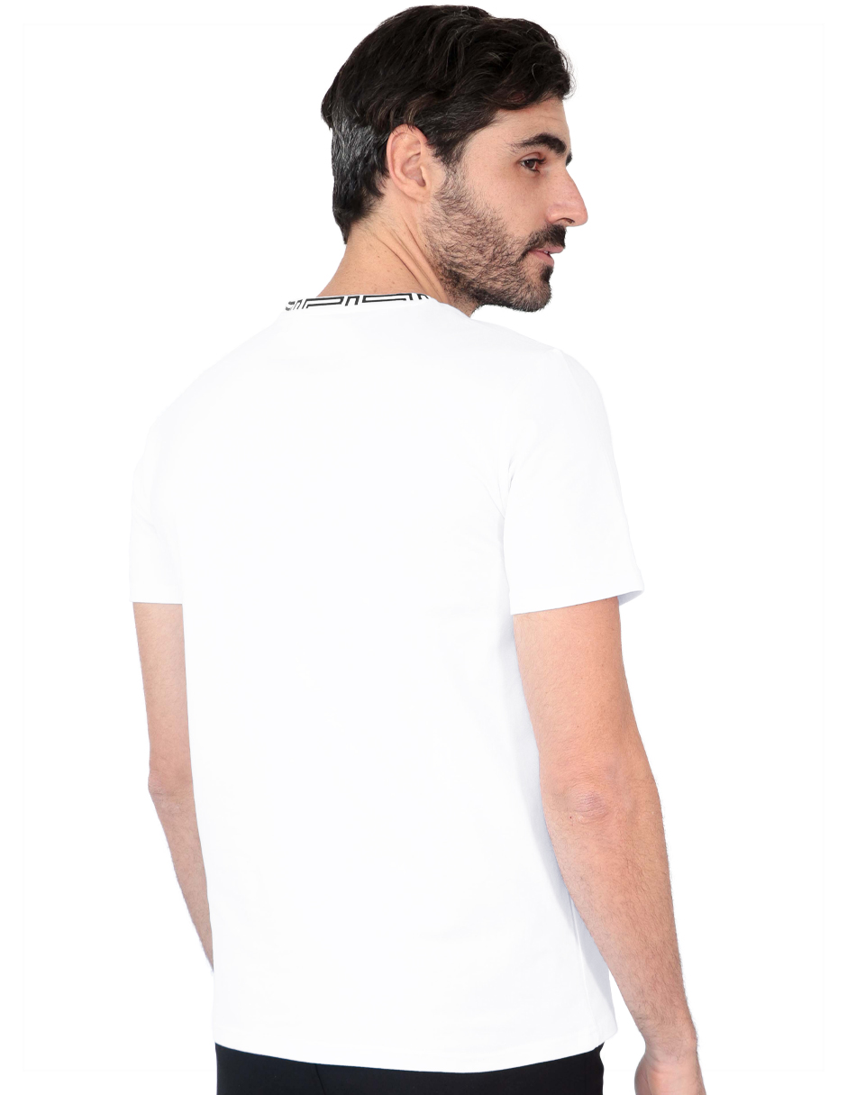 Foto 3 pulgar | Playera Hombre Roosevelt Tish-le2503 Blanco