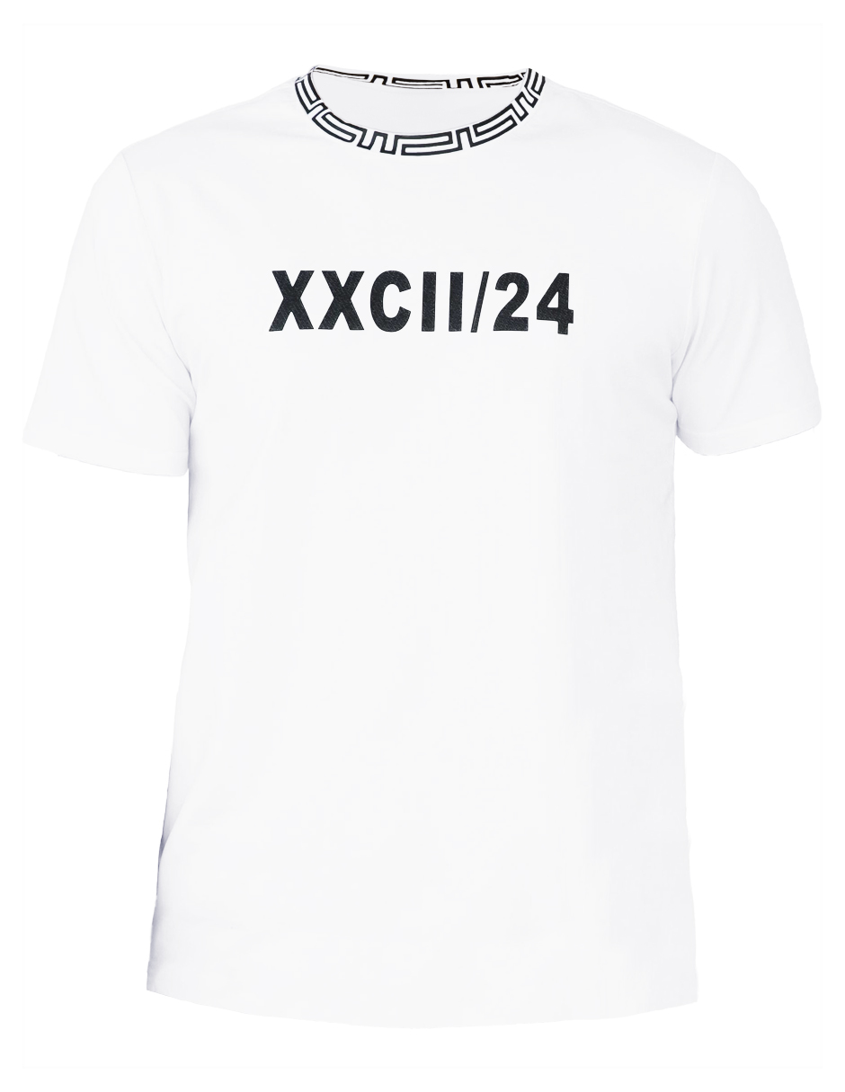 Foto 4 pulgar | Playera Hombre Roosevelt Tish-le2503 Blanco