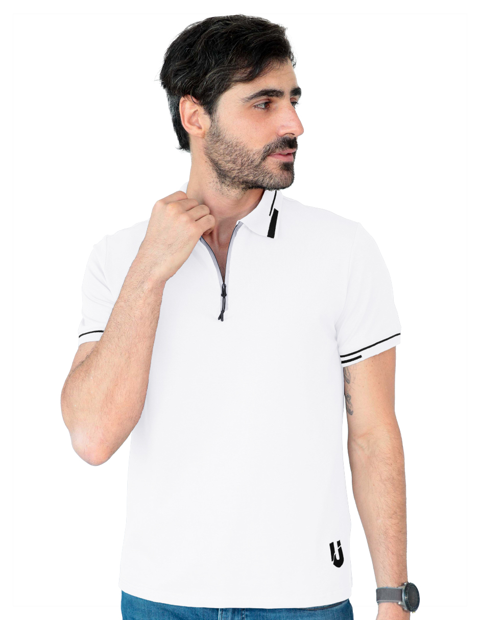 Playera Hombre Roosevelt George-le2442 Blanco