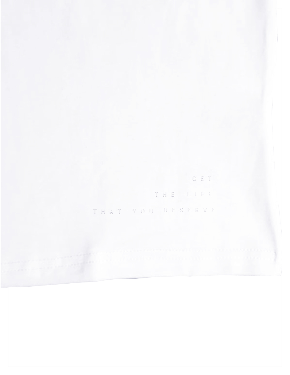Foto 6 pulgar | Playera Basica Roosevelt Tish-le2506 Blanco