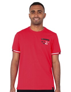 Foto 1 | Playera Hombre Roosevelt Tish-le2507 Rojo