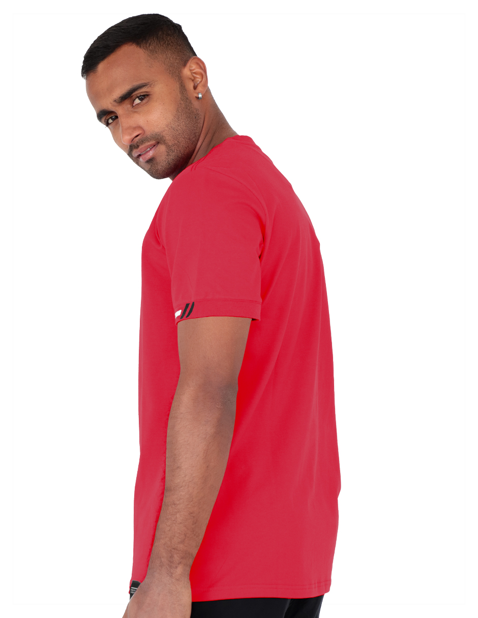 Foto 3 pulgar | Playera Hombre Roosevelt Tish-le2507 Rojo