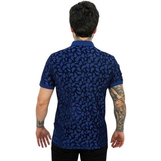 Foto 2 | Playera Barabas 3pp834 Navy para Hombre