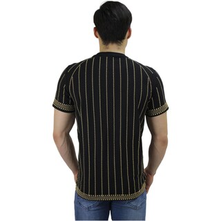 Foto 2 | Playera Barabas 2str6 Black Gold para Hombre