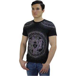 Foto 1 | Playera Barabas 2st12 Black Silver para Hombre