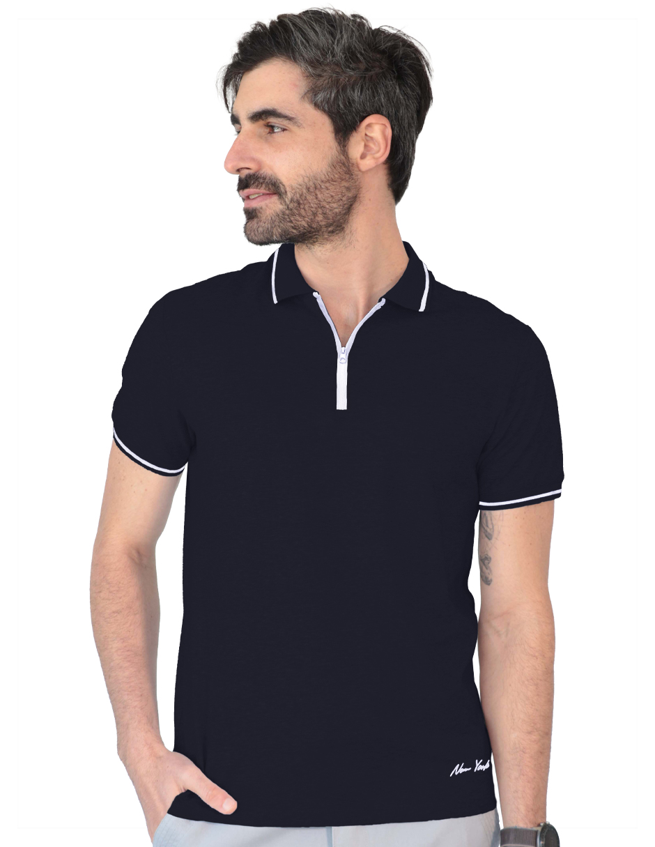 Playera Hombre Roosevelt George-le2432 Negro