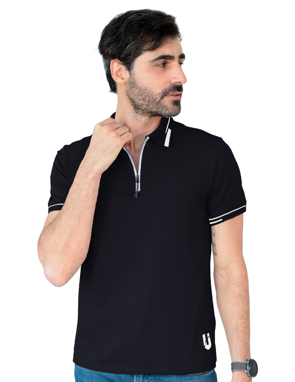 Playera Hombre Roosevelt George-le2442 Negro