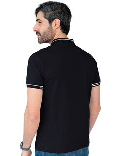 Foto 2 | Playera Hombre Roosevelt George-le2442 Negro