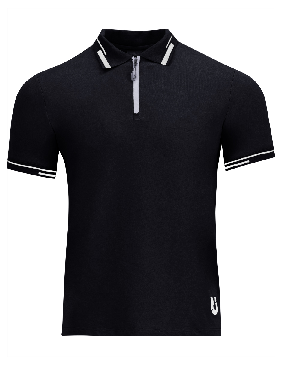 Foto 4 pulgar | Playera Hombre Roosevelt George-le2442 Negro