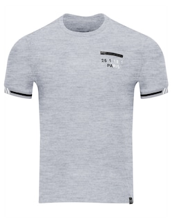 Foto 4 | Playera Hombre Roosevelt Tish-le2507 Gris