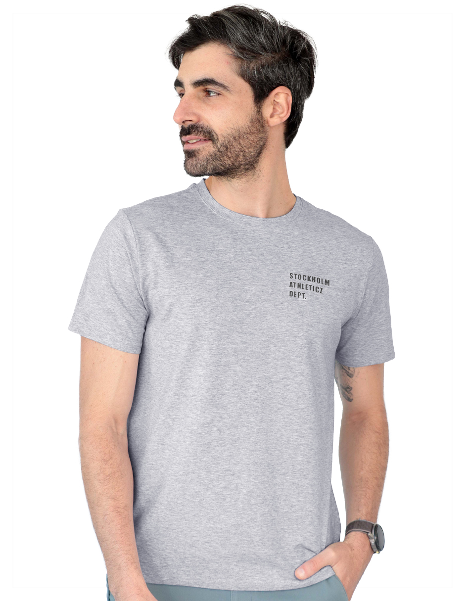 Playera Caballero Tish-le2510 Roosevelt Gris