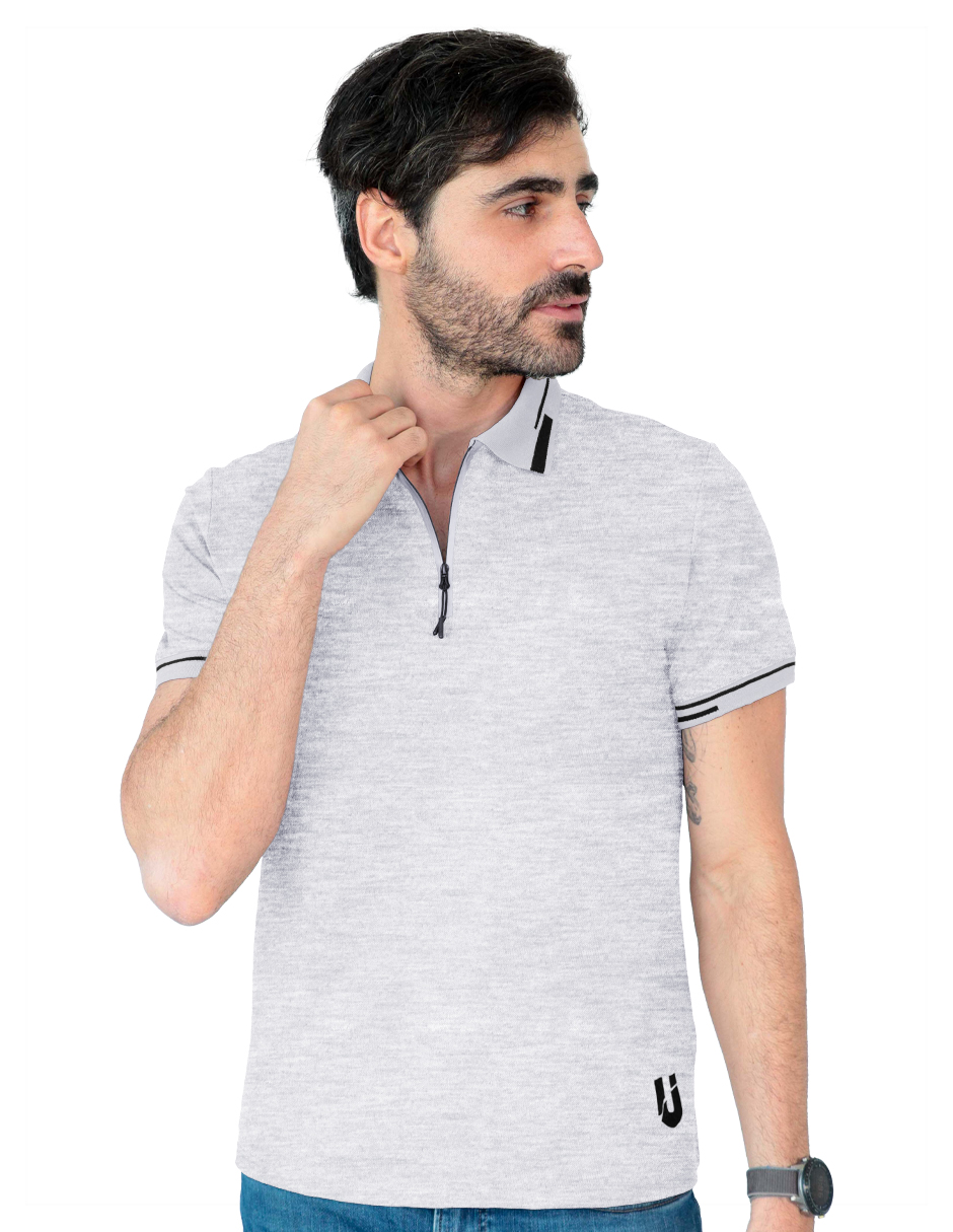 Playera Hombre Roosevelt George-le2442 Gris