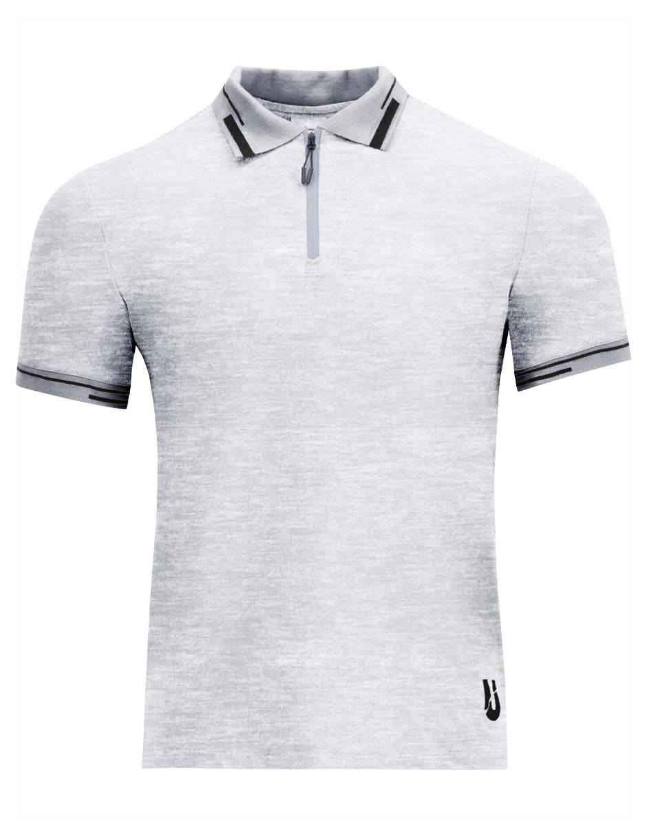 Foto 4 pulgar | Playera Hombre Roosevelt George-le2442 Gris