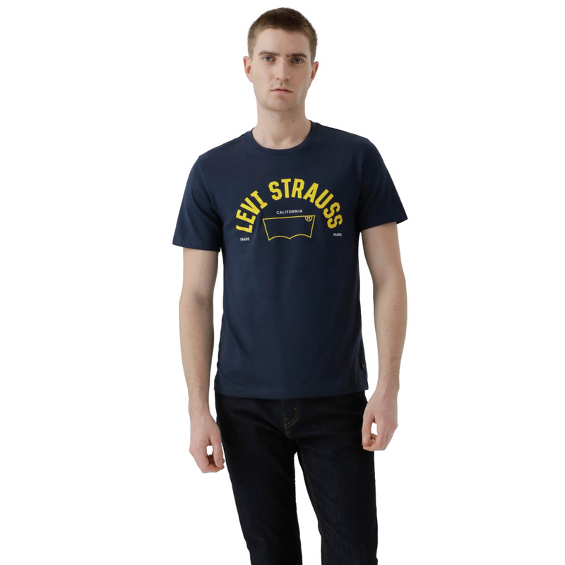 Playera Graphic 56195-1016 Hombre Azul Levi’s