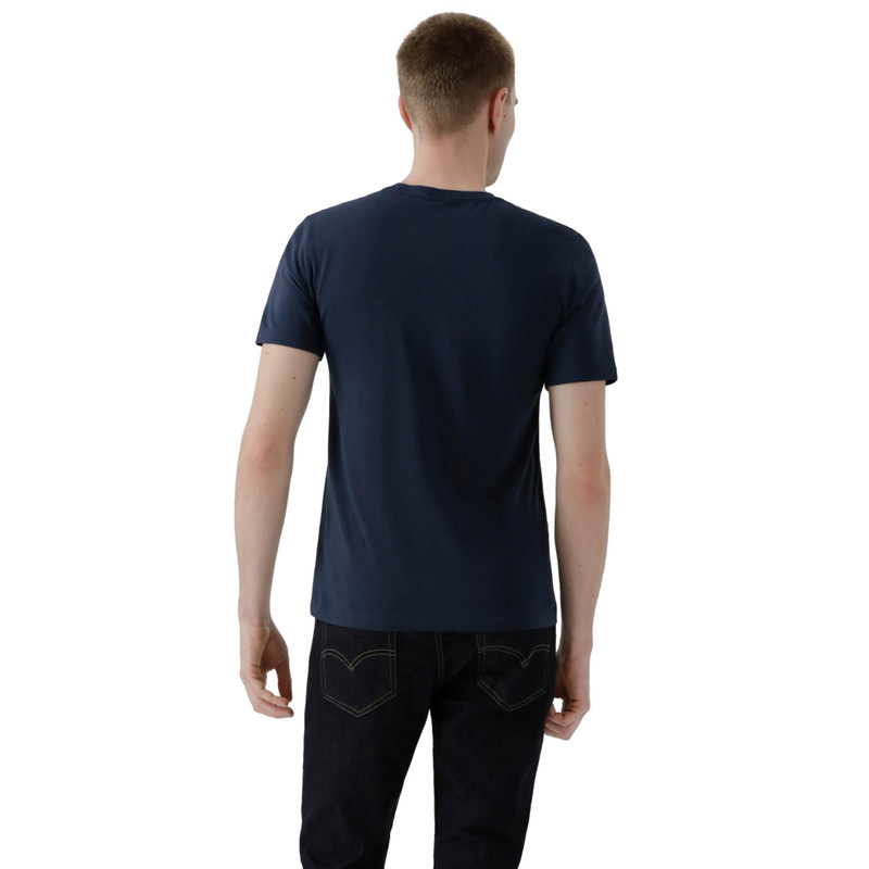 Foto 4 pulgar | Playera Graphic 56195-1016 Hombre Azul Levi’s