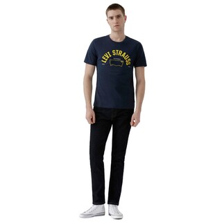 Foto 4 | Playera Graphic 56195-1016 Hombre Azul Levi’s