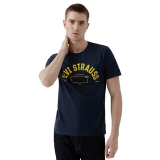 Foto 6 | Playera Graphic 56195-1016 Hombre Azul Levi’s
