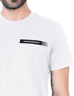 Foto 3 | Playera Hombre Tish-le2511 Roosevelt Blanco