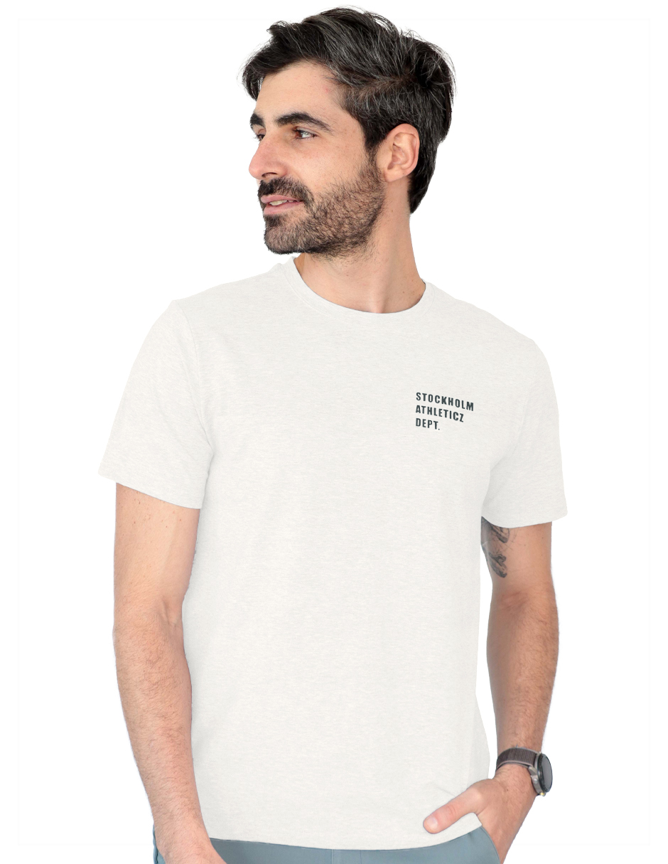Playera Caballero Tish-le2510 Roosevelt Azul Beige