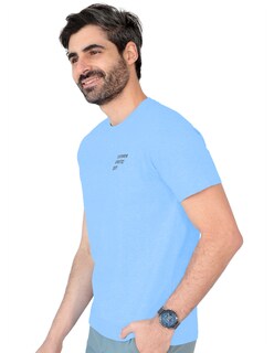 Foto 2 | Playera Caballero Tish-le2510 Roosevelt Azul Cielo