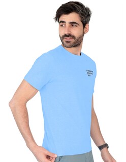 Foto 3 | Playera Caballero Tish-le2510 Roosevelt Azul Cielo