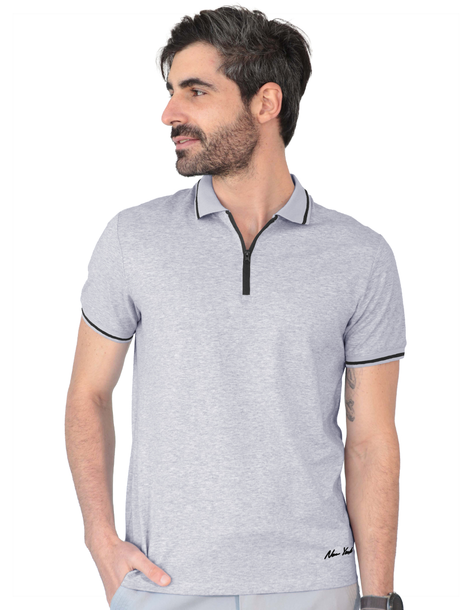 Playera Hombre Roosevelt George-le2432 Gris
