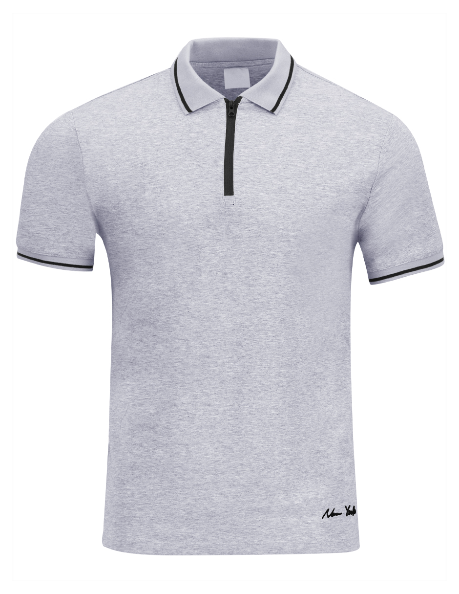 Foto 5 pulgar | Playera Hombre Roosevelt George-le2432 Gris