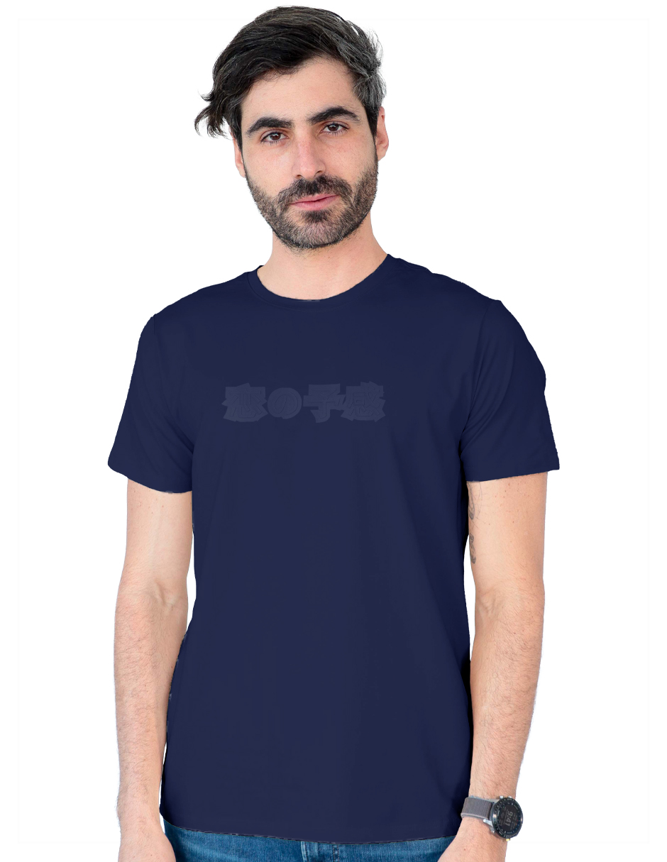 Playera Hombre Roosevelt Tish-le2501 Azul Marino