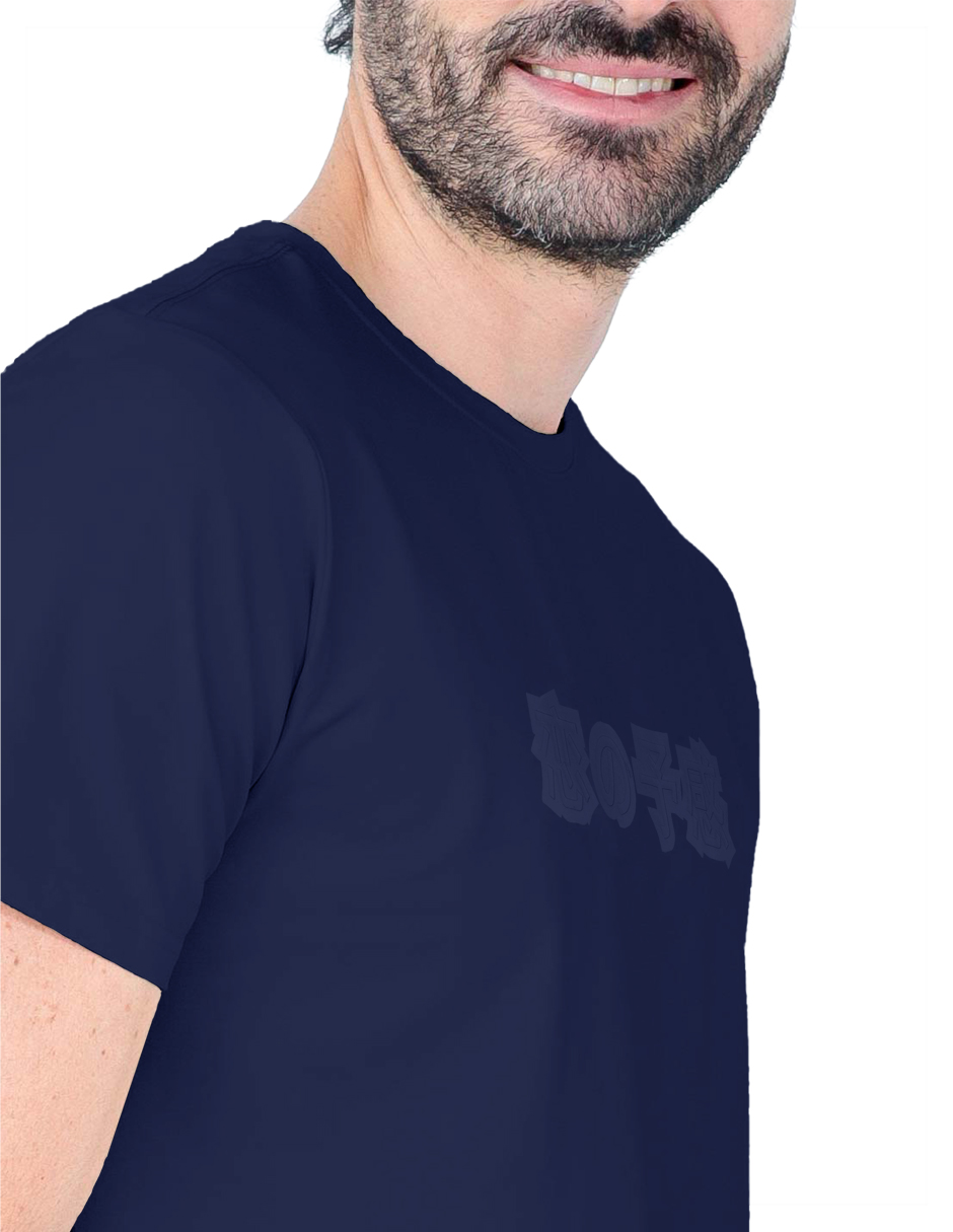 Foto 2 | Playera Hombre Roosevelt Tish-le2501 Azul Marino