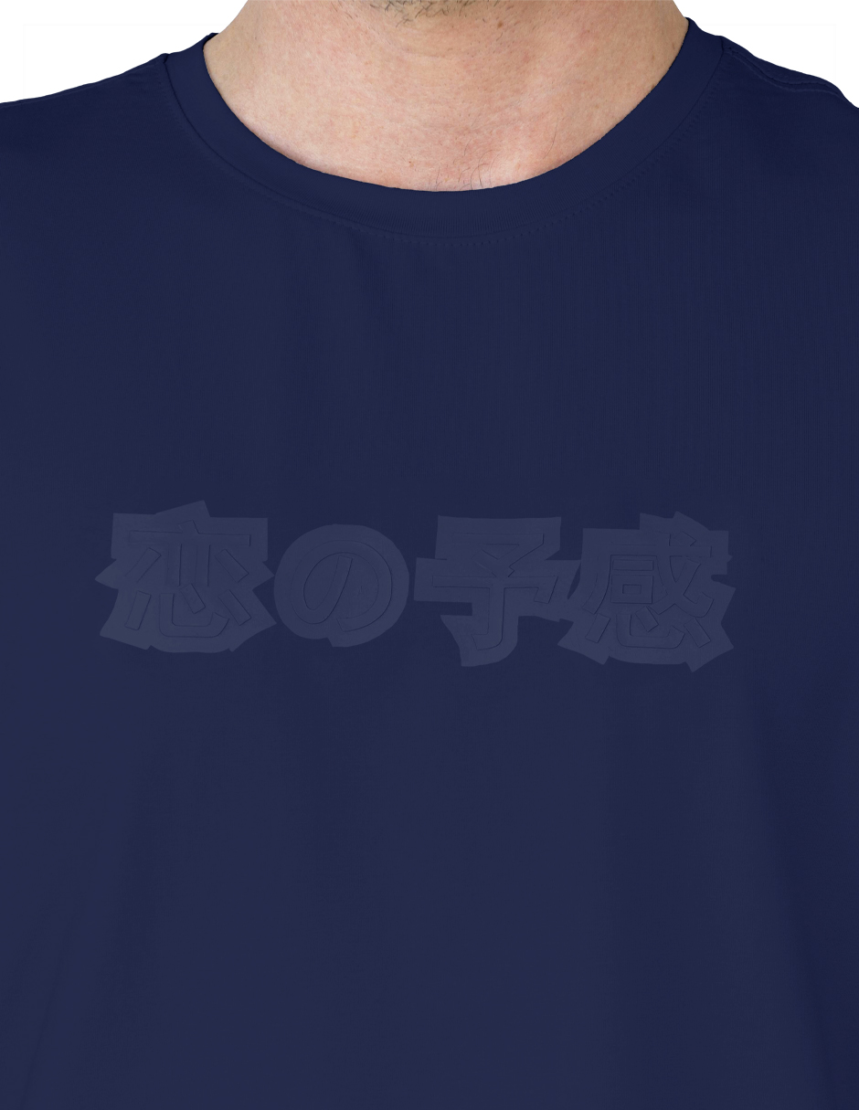 Foto 4 pulgar | Playera Hombre Roosevelt Tish-le2501 Azul Marino