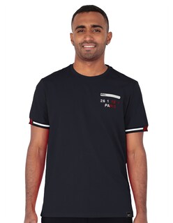 Foto 1 | Playera Hombre Roosevelt Tish-le2507 Negro