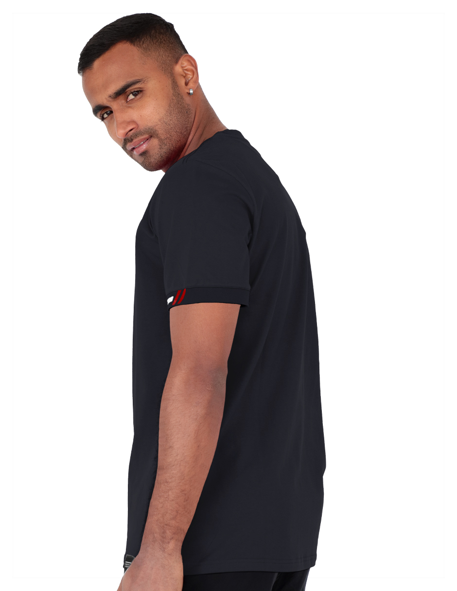 Foto 3 pulgar | Playera Hombre Roosevelt Tish-le2507 Negro