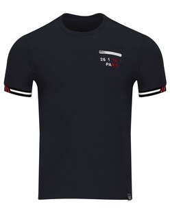 Foto 4 | Playera Hombre Roosevelt Tish-le2507 Negro
