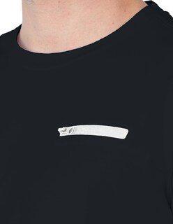 Foto 3 | Playera Basica Roosevelt Tish-le2506 Negro