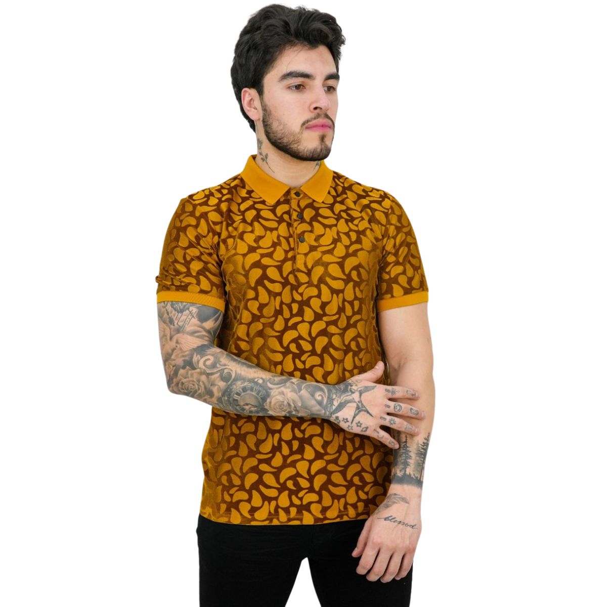 Playera Barabas 3pp834 Gold para Hombre
