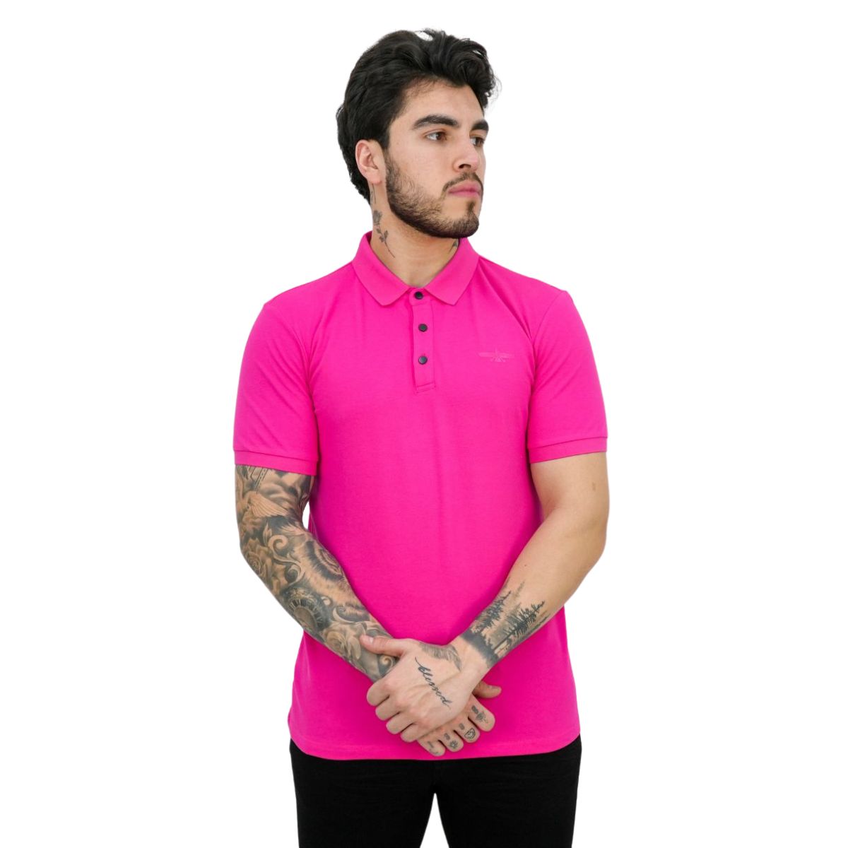 Playera Barabas Fucsia Para Hombre
